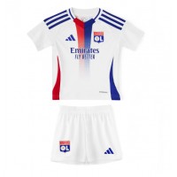 Maglie da calcio Olympique Lyonnais Prima Maglia Bambino 2024-25 Manica Corta (+ Pantaloni corti)